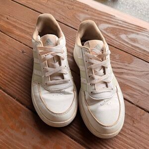 Adidas white and mint green Sneakers